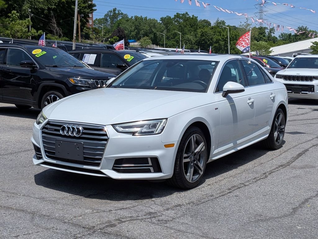 Used 2018 White Audi 2.0T Premium Plus image 1