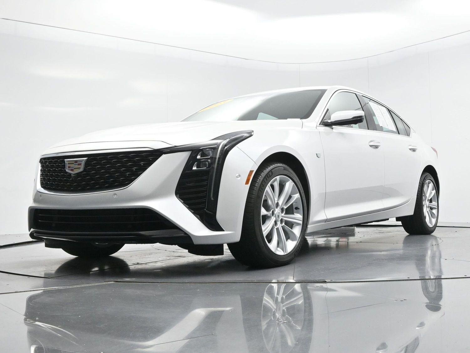 Used 2025 Crystal White Tricoat Cadillac Premium Luxury image 49