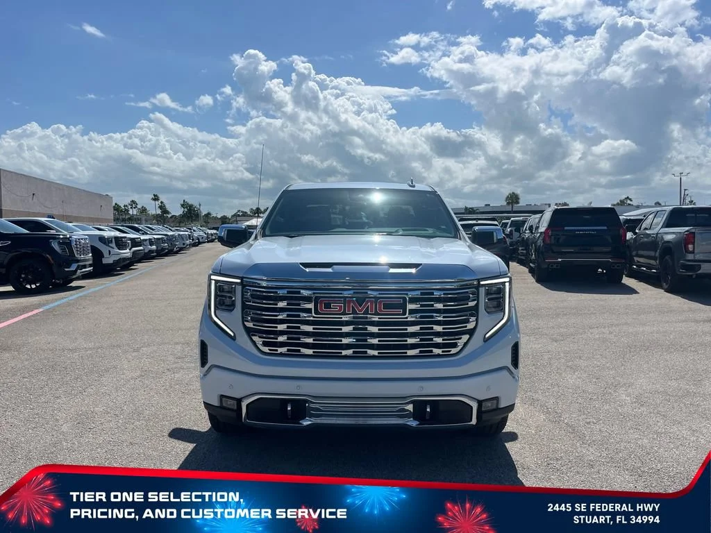 New 2026 Glacier White Tricoat GMC Denali image 3