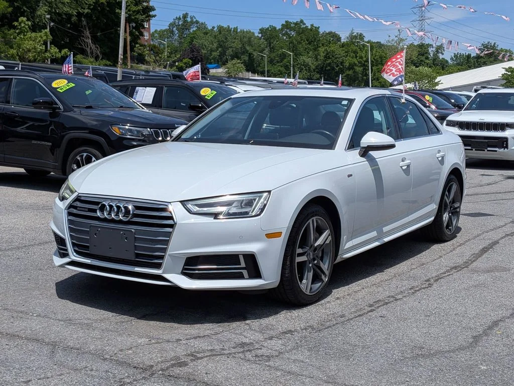 Used 2018 White Audi 2.0T Premium Plus image 1