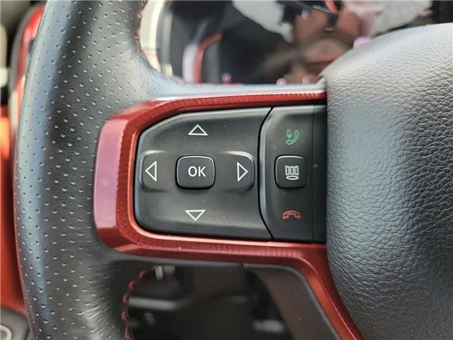 Used 2024 Flame Red Clearcoat RAM Rebel 4x4 Crew Cab 144.5 in. WB image 19