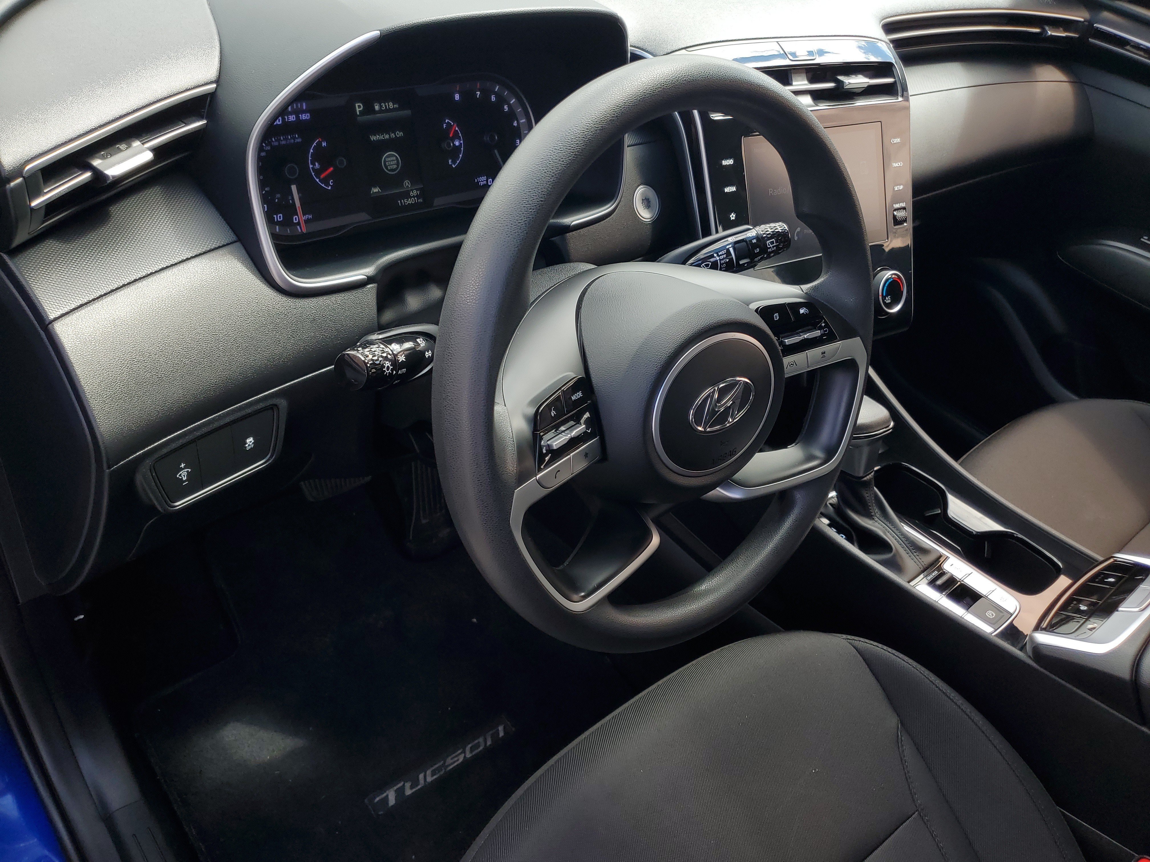 Used 2022 Intense Blue Hyundai SEL image 17