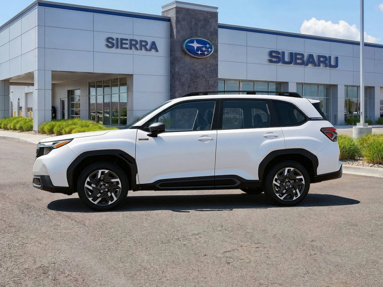 New 2026 CRYSTAL WHITE PEARL Subaru Limited Hybrid image 3