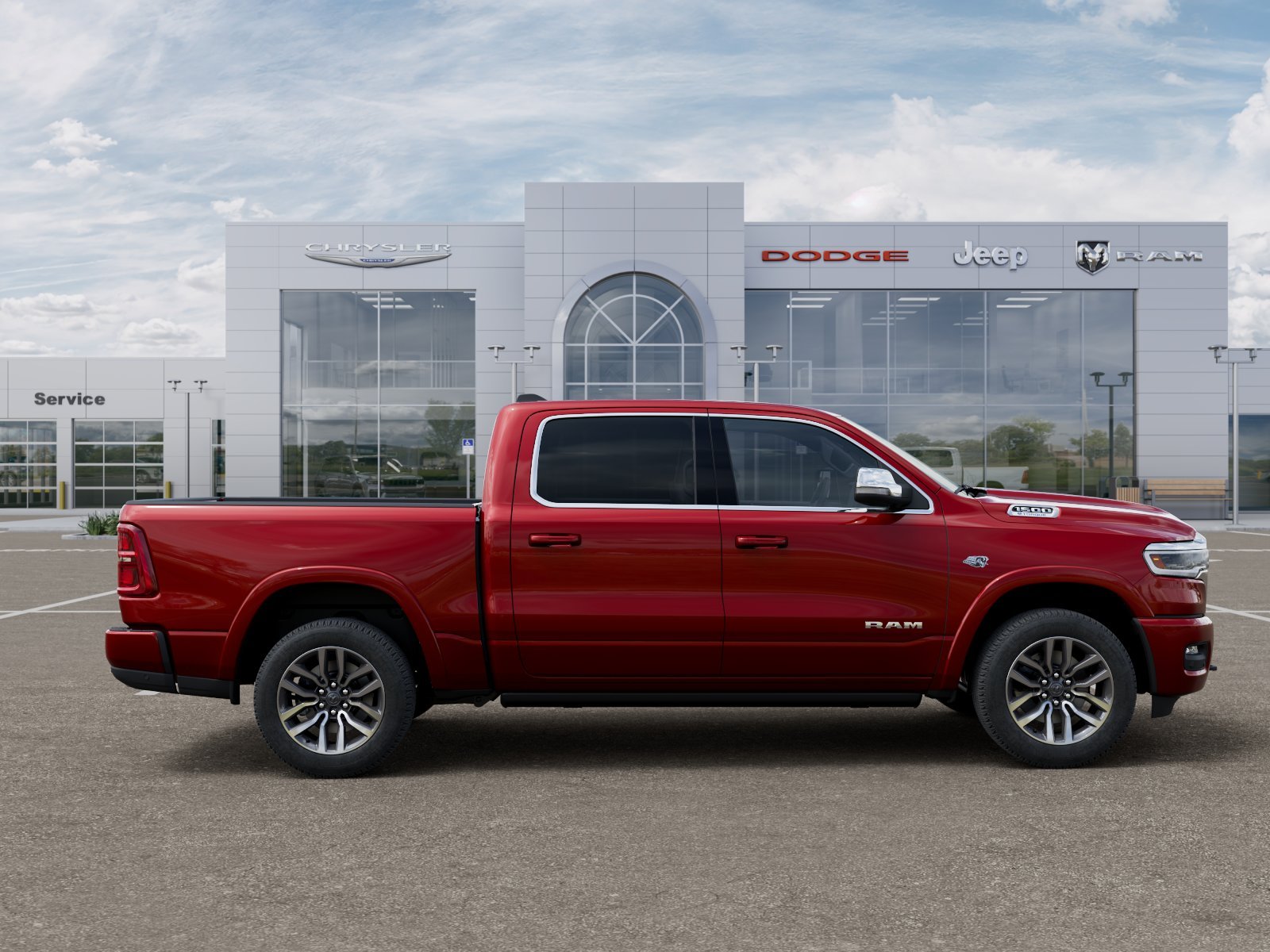 New 2026 Molten Red Pearl-Coat Exterior Paint RAM Limited image 39