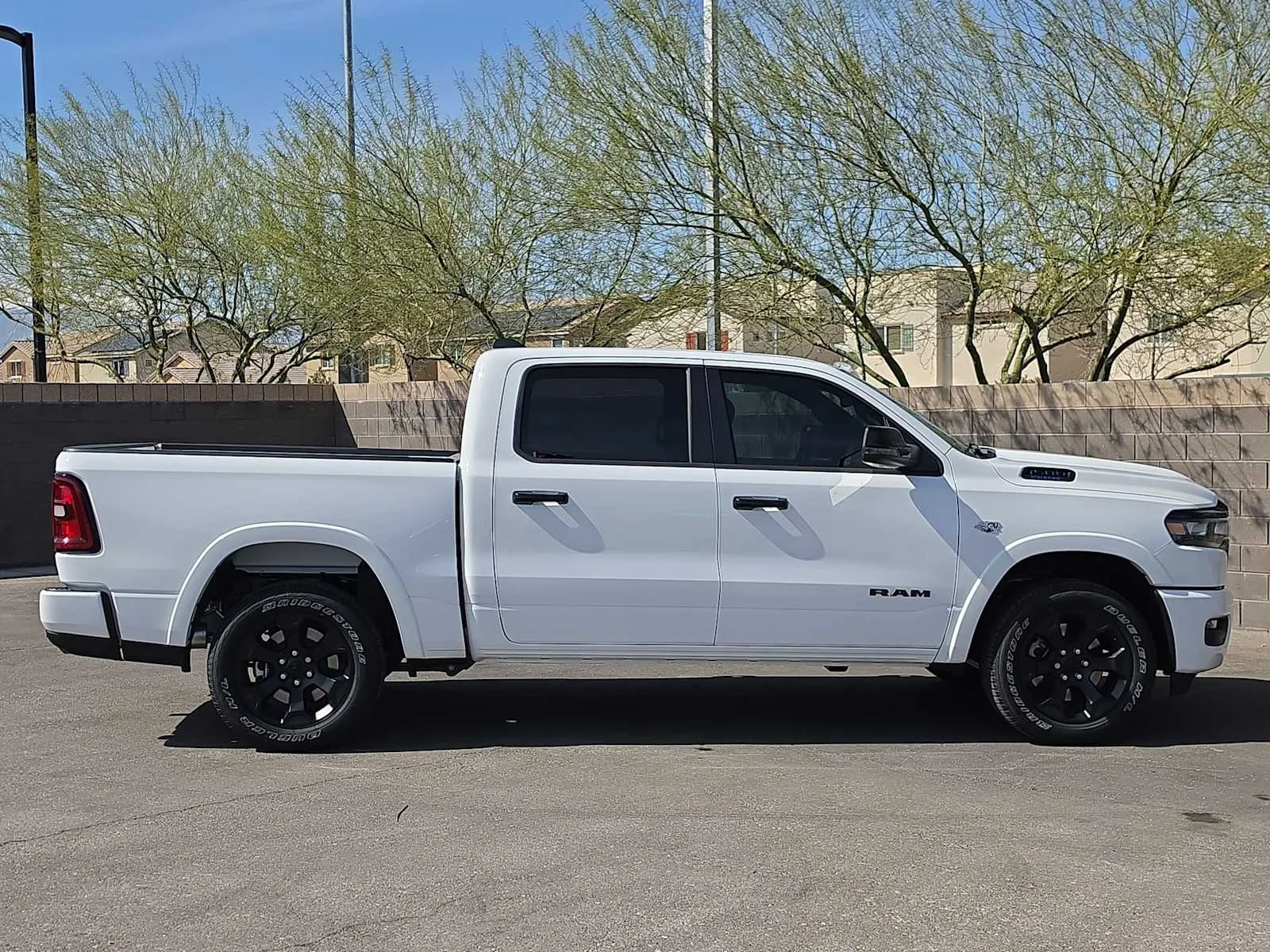 New 2026 Bright White Clear-Coat Exterior Paint RAM Big Horn image 9