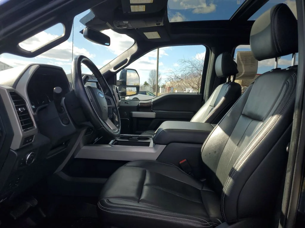 Certified Used 2022 Antimatter Blue Metallic Ford Lariat image 5