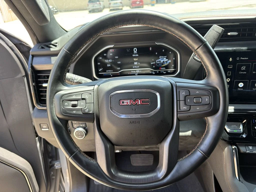 Used 2024 Thunderstorm Gray GMC AT4 image 15