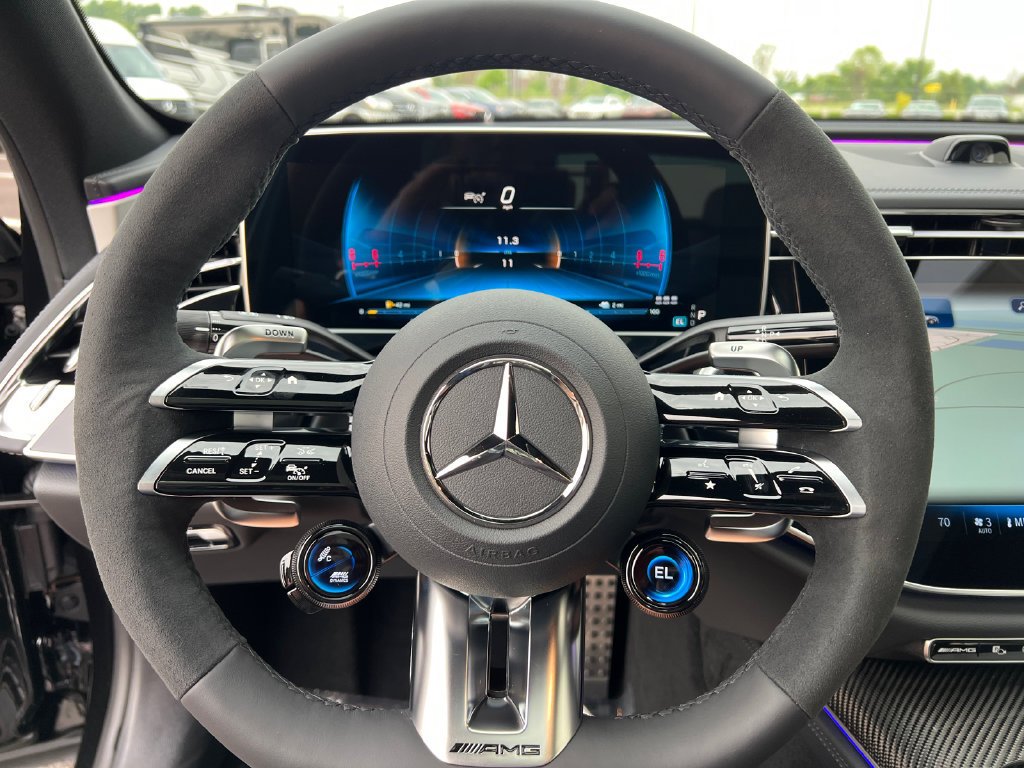 New 2027 Obsidian Black Metallic Mercedes-Benz AMG® E 53 Hybrid Sedan image 57