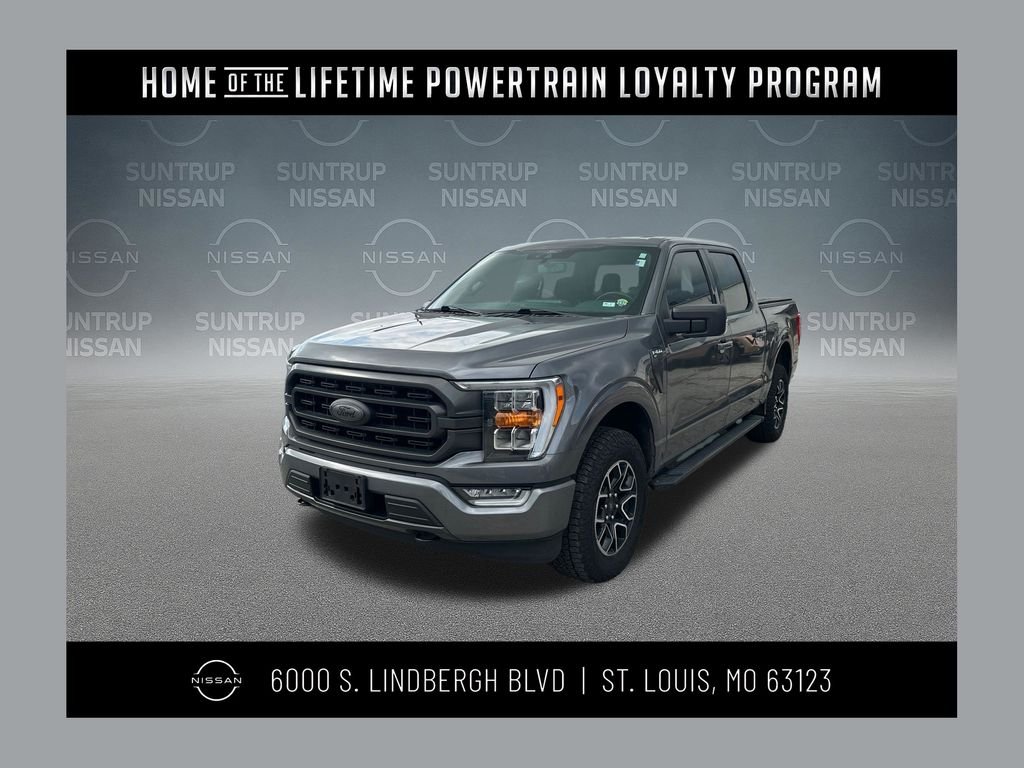 Used 2021 Gray Ford XLT image 1