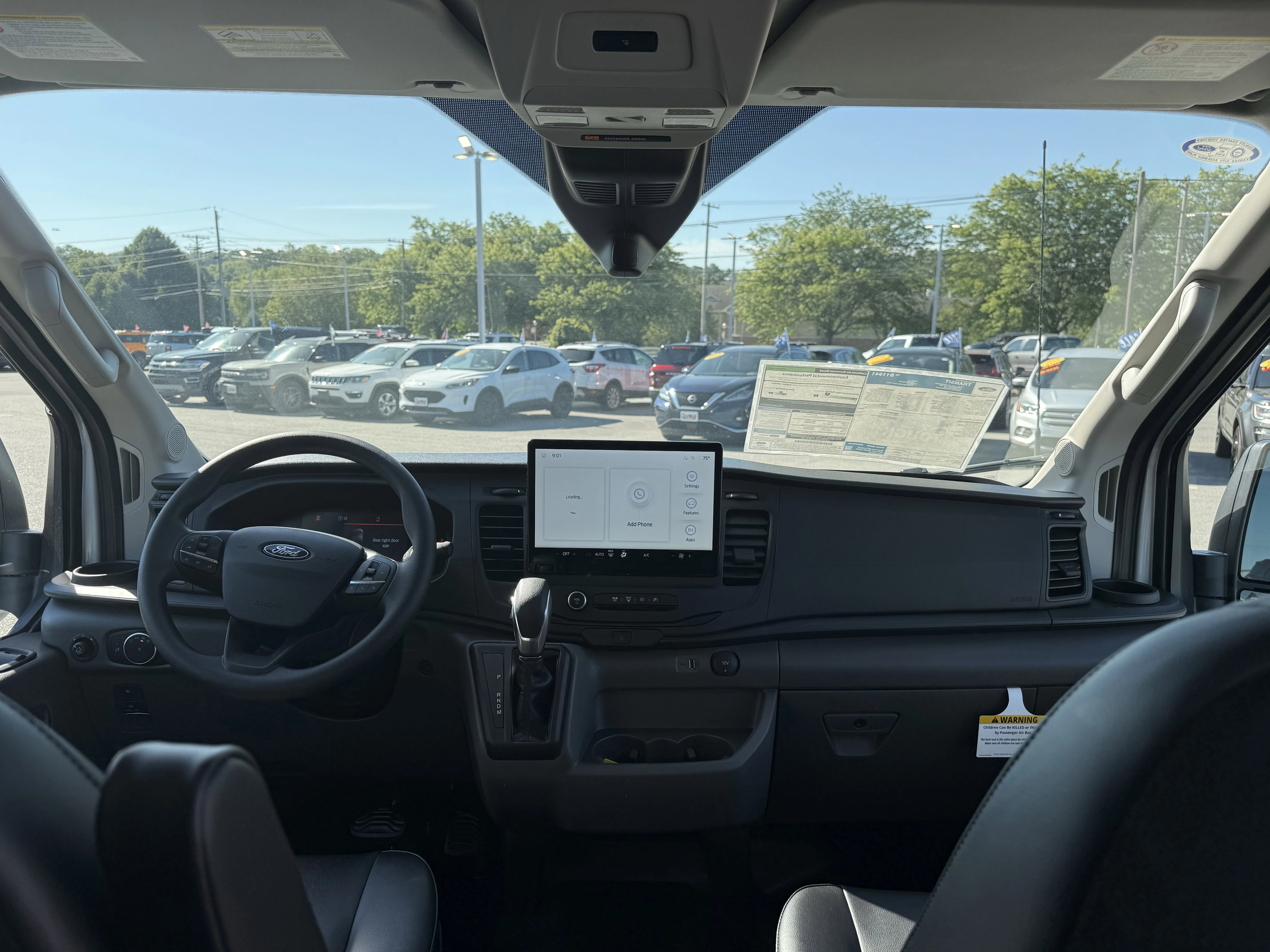New 2026 Oxford White Ford Cargo Van image 31