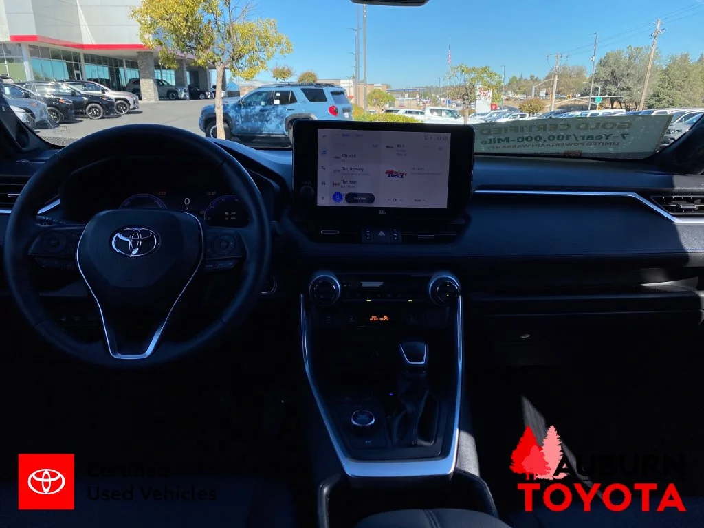 Certified Used 2025 Midnight Black Metallic Toyota XSE image 13