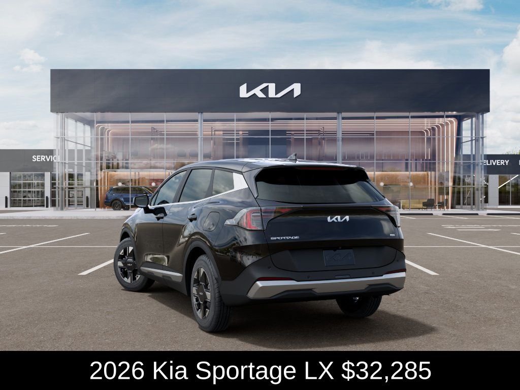 New 2026 Ebony Black Kia LX image 5