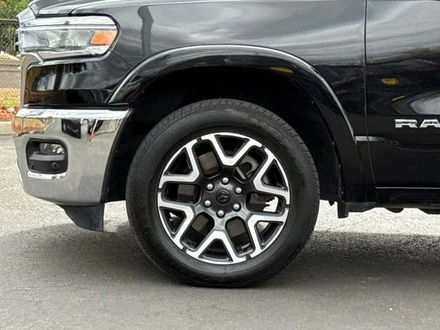Used 2025 Diamond Black Crystal Pearlcoat Ram Laramie image 7