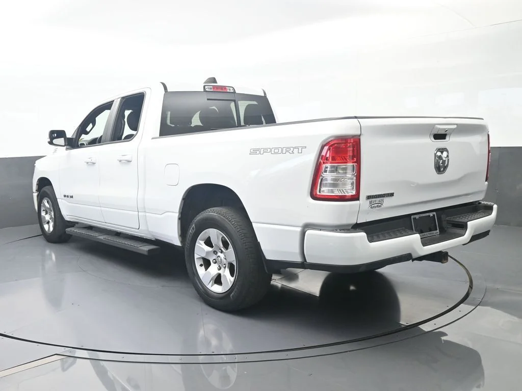 Used 2022 Bright White Clearcoat Ram Big Horn/Lone Star image 3