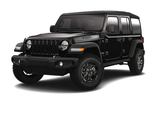 Used 2023 Black Clearcoat Jeep Willys 4xe image 1
