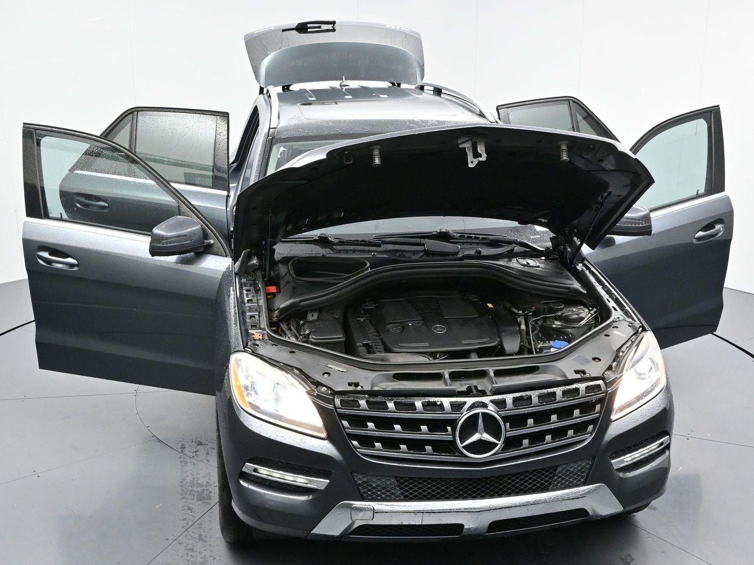 Used 2014 Steel Gray Metallic Mercedes-Benz ML 350 image 43