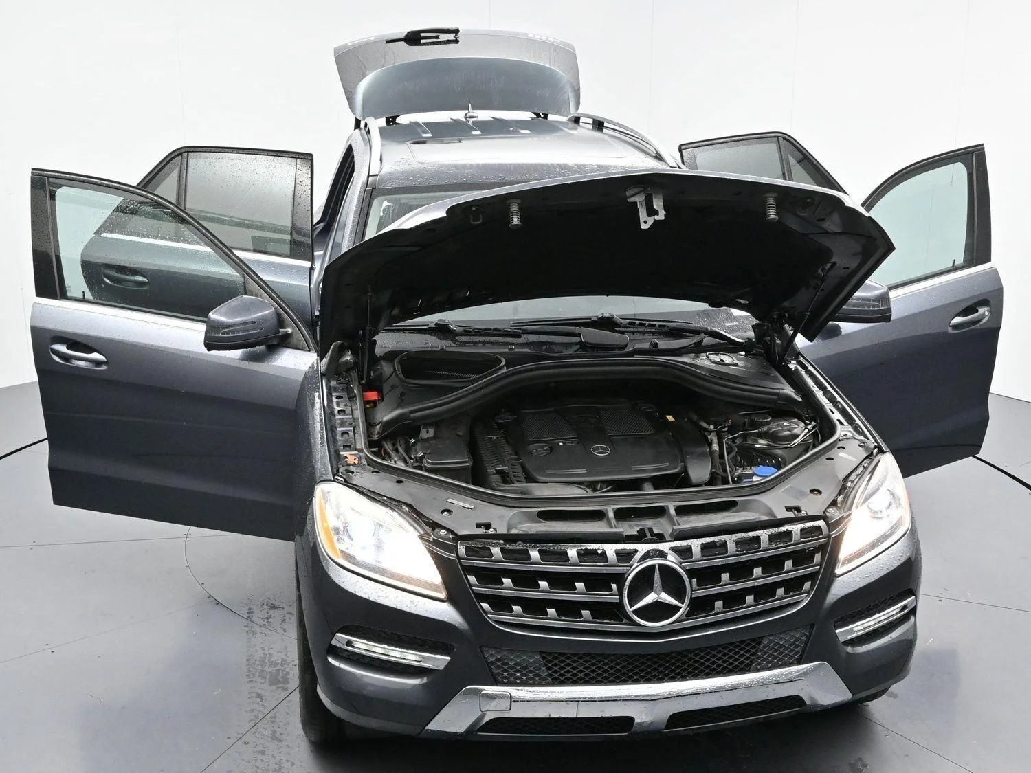 Used 2014 Steel Gray Metallic Mercedes-Benz ML 350 image 43
