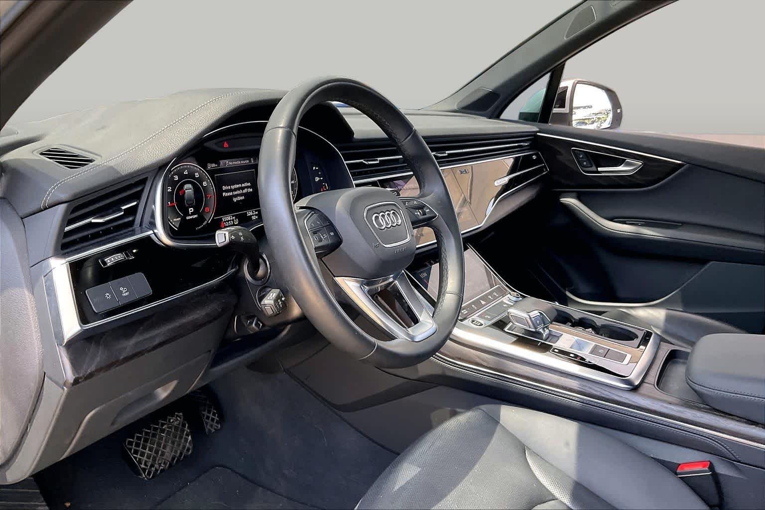 Used 2023 Satellite Silver Metallic Audi Premium Plus image 17