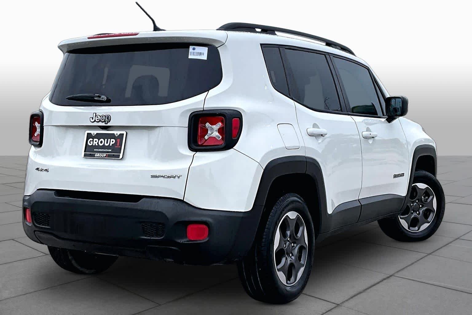 Used 2017 Alpine White Jeep Sport image 13