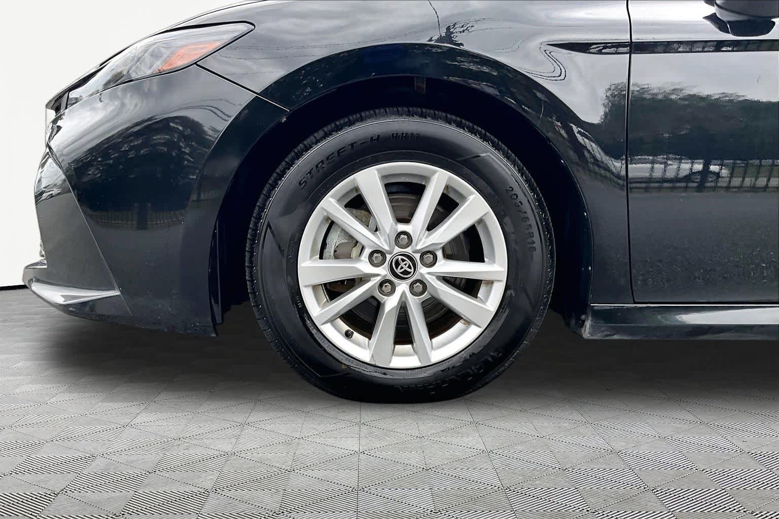 Used 2025 Midnight Black Metallic Toyota LE image 10