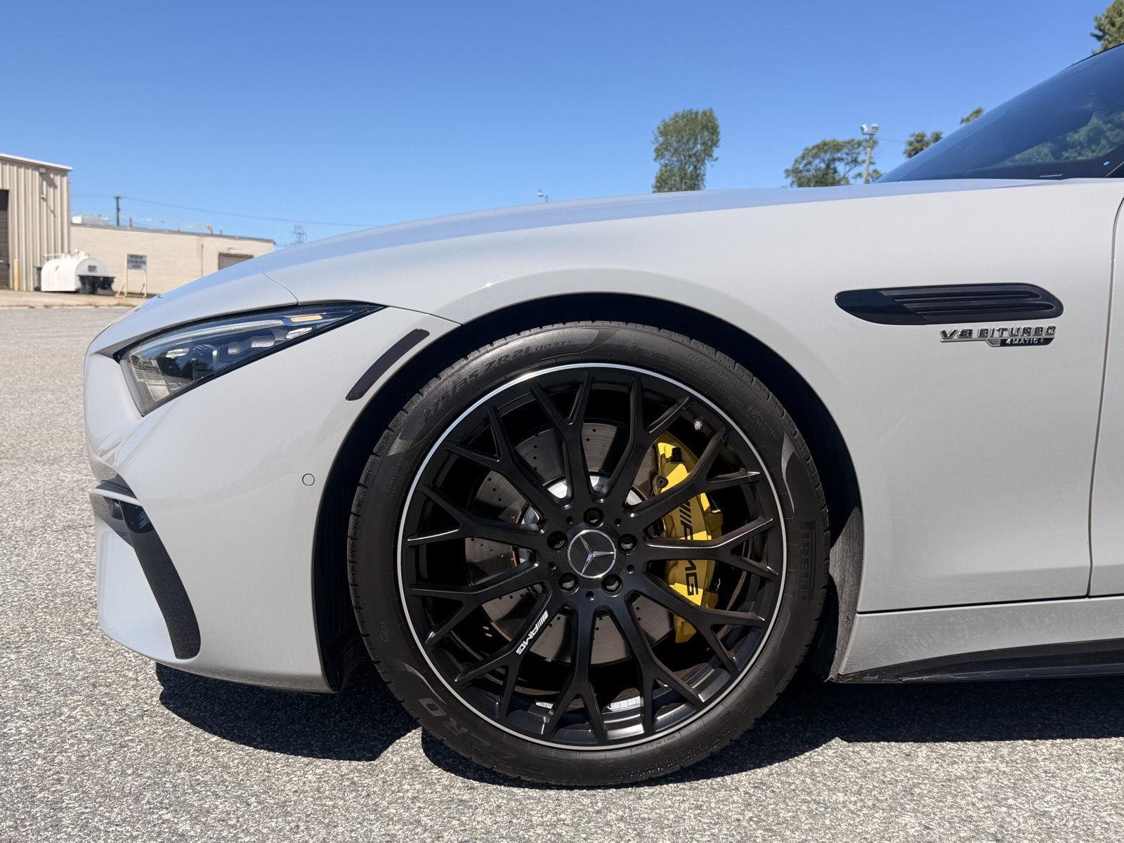 Used 2022 MANUFAKTUR Alpine Grey Mercedes-Benz AMG® SL 55 image 10
