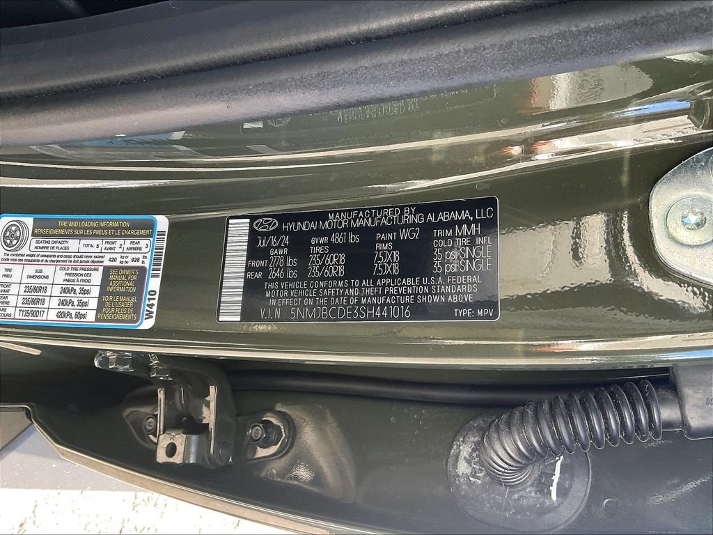 Used 2025 Green Hyundai SEL image 33
