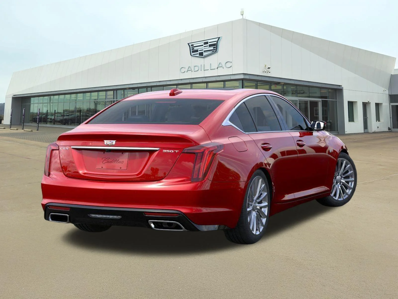 New 2026 Radiant Red Tintcoat Cadillac Premium Luxury image 4
