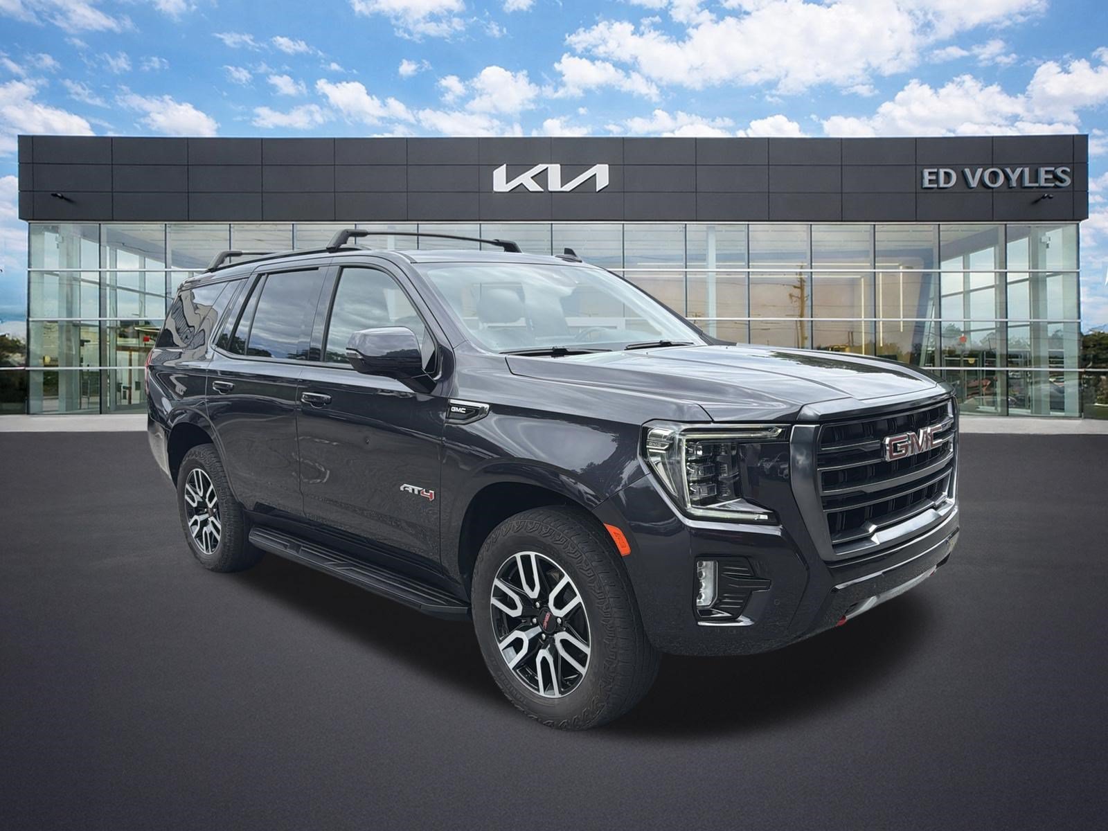 Used 2024 Titanium Rush Metallic GMC AT4 image 1