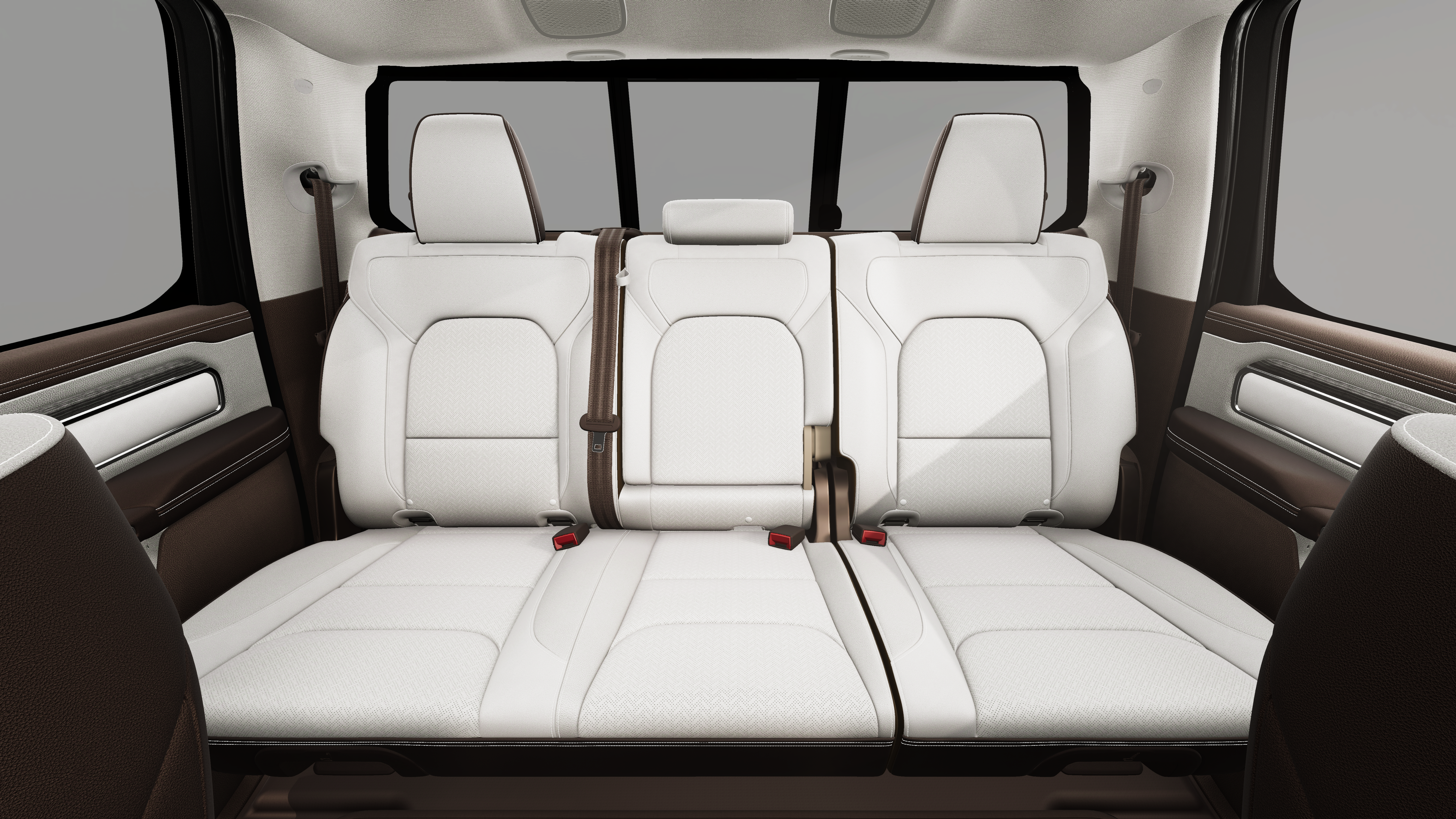 New 2026 Ivory White Tri-Coat Pearl-Coat Exterior Paint RAM LARAMIE image 29