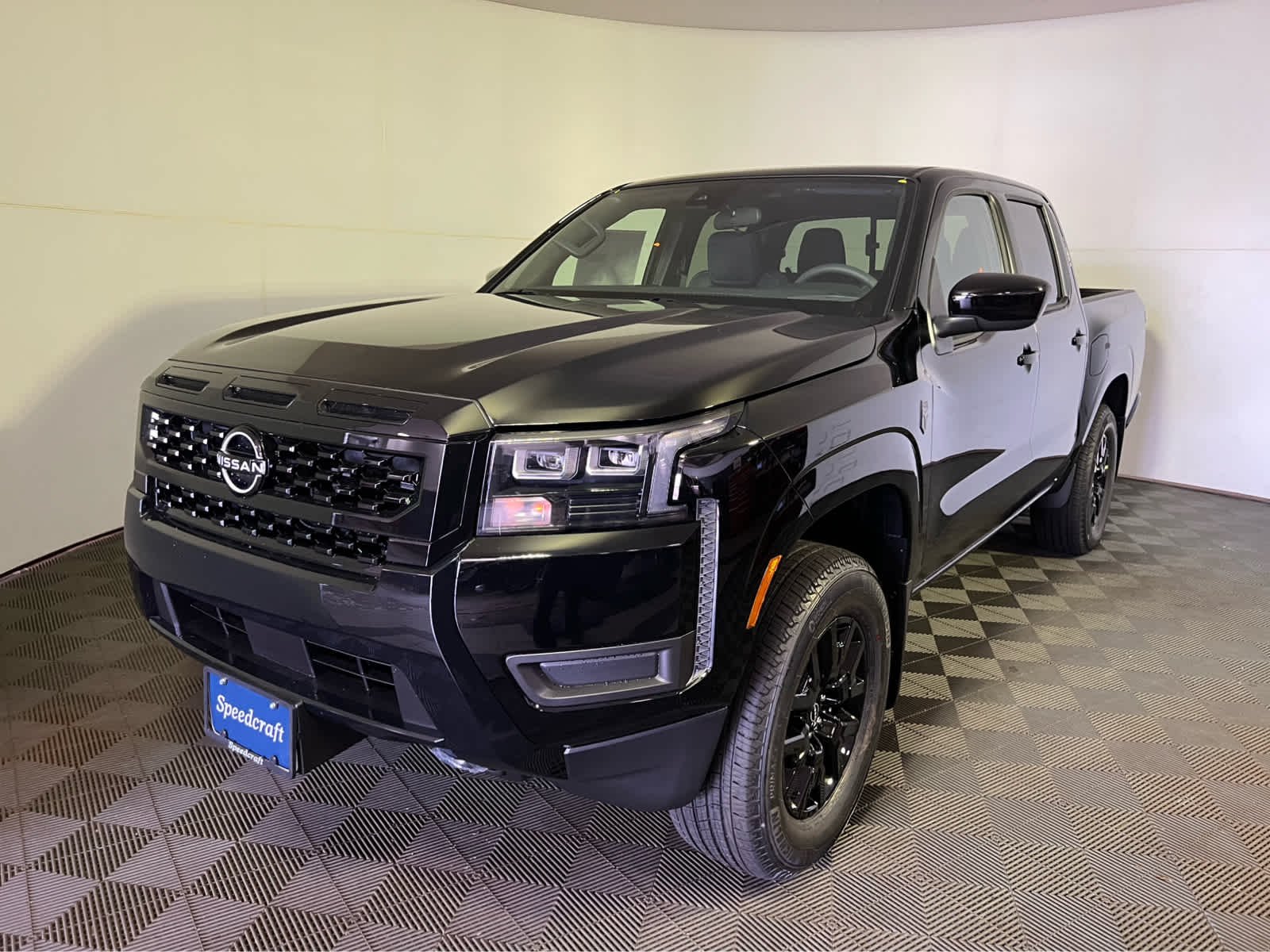 New 2026 Super Black Nissan Crew Cab SV image 3