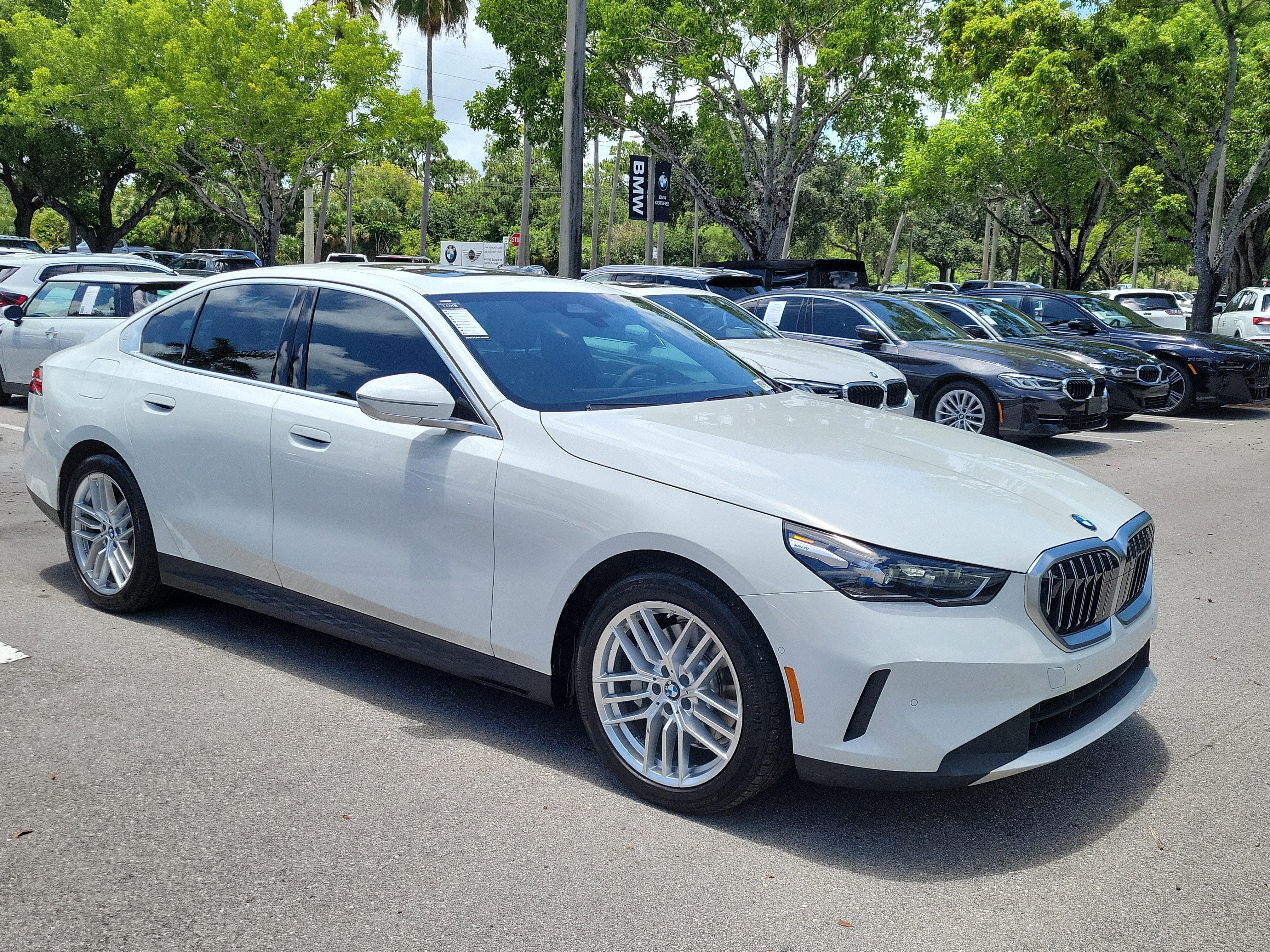 Used 2024 Mineral White Metallic BMW 530i image 8