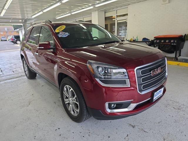 Used 2015 CRIMSON RED TINTCOAT GMC SLT image 7
