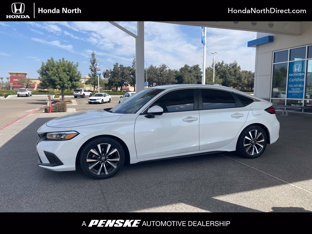 Certified Used 2024 Platinum White Pearl Honda EX-L image 1