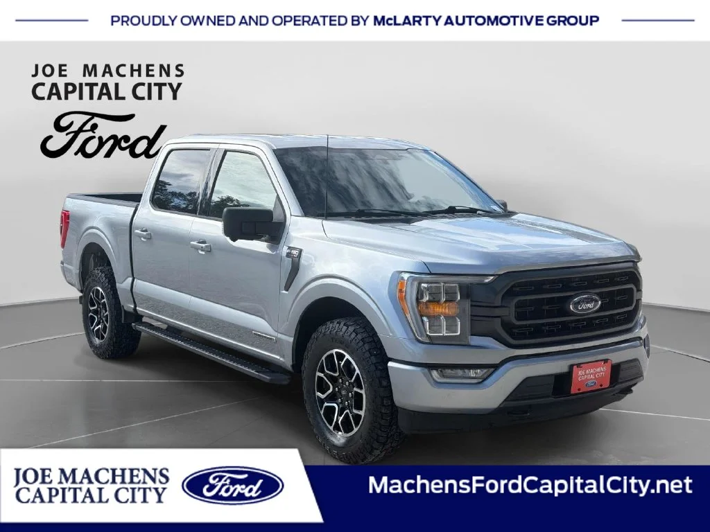 Used 2023 Silver Metallic Ford XLT image 1