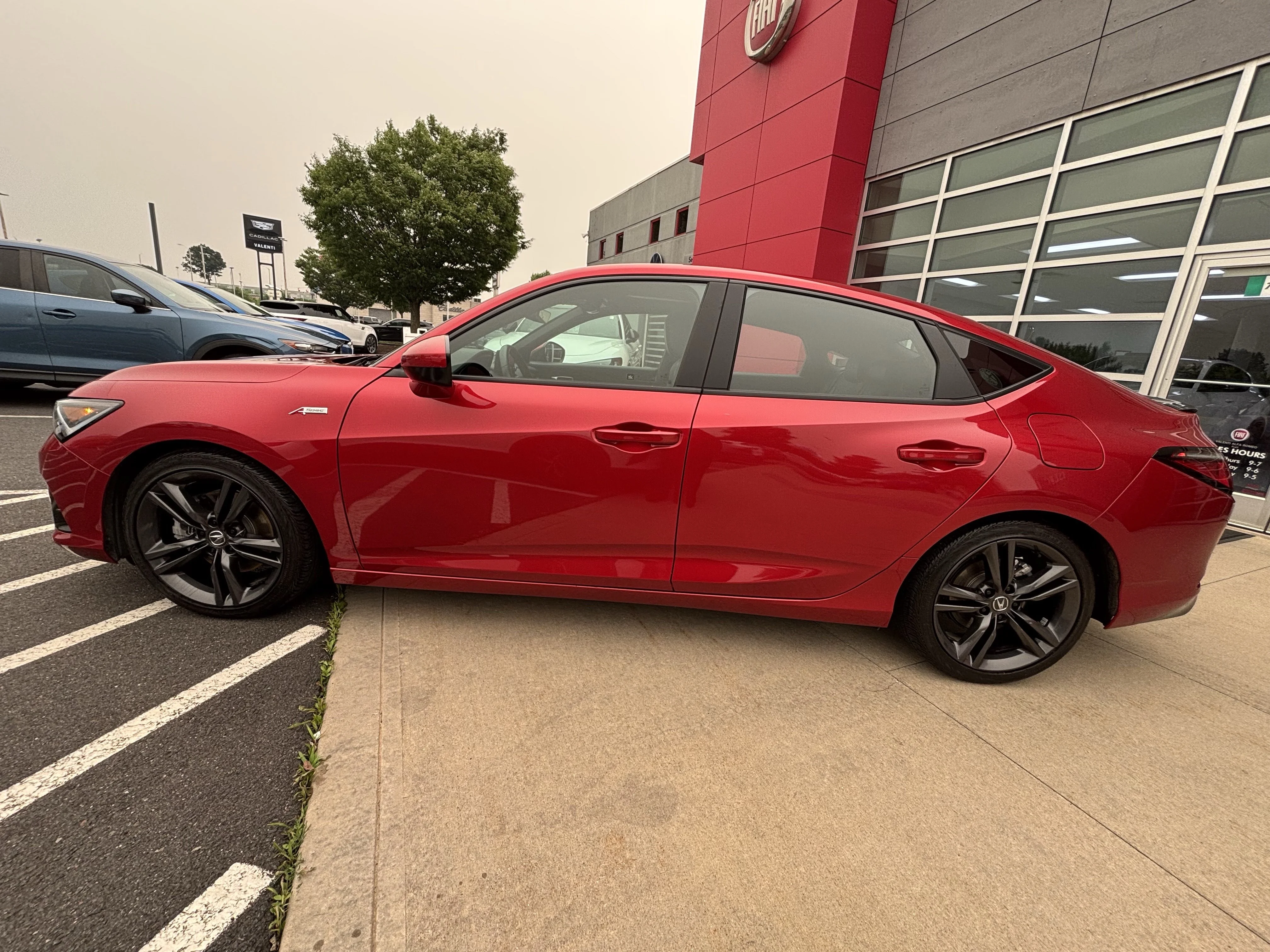 Used 2025 Performance Red Pearl Acura A-Spec Package image 4