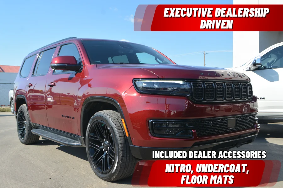 New 2022 Velvet Red Pearl Jeep Series III   -3M Protection, Floor Mats image 1