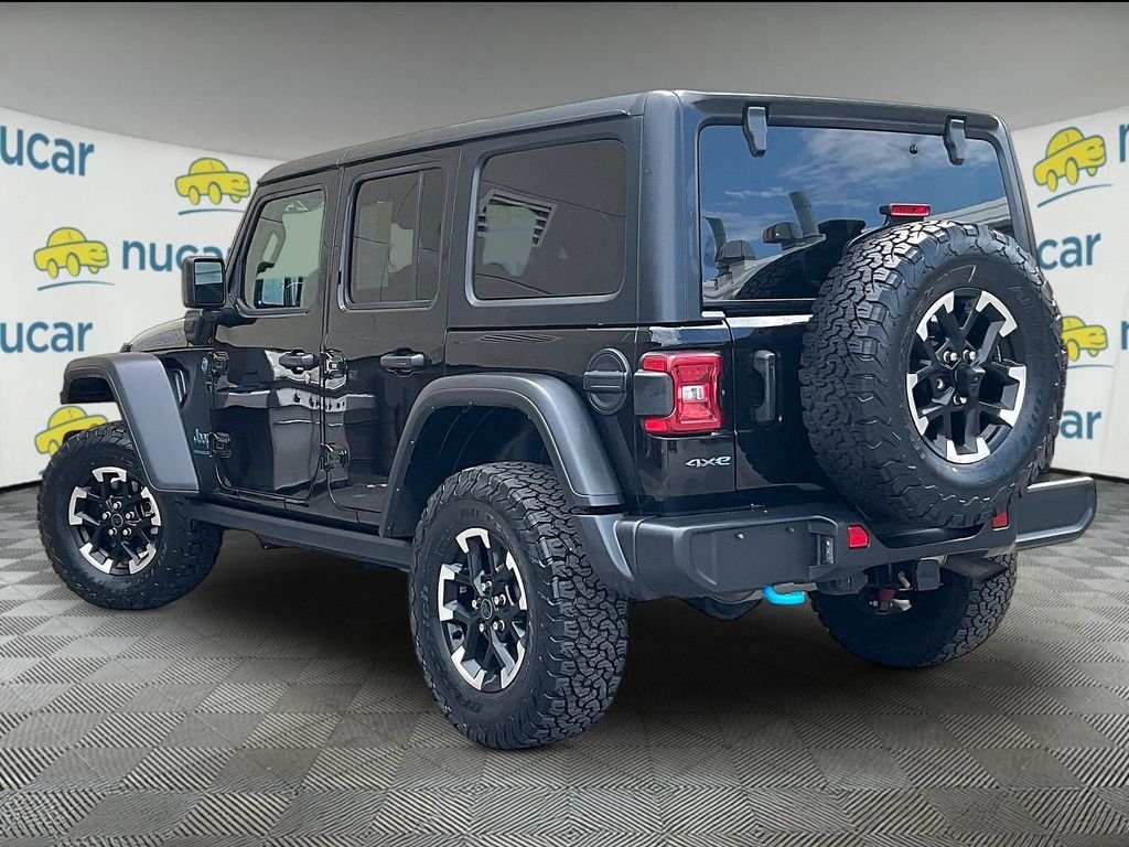 Used 2024 Black Jeep Rubicon 4xe image 4