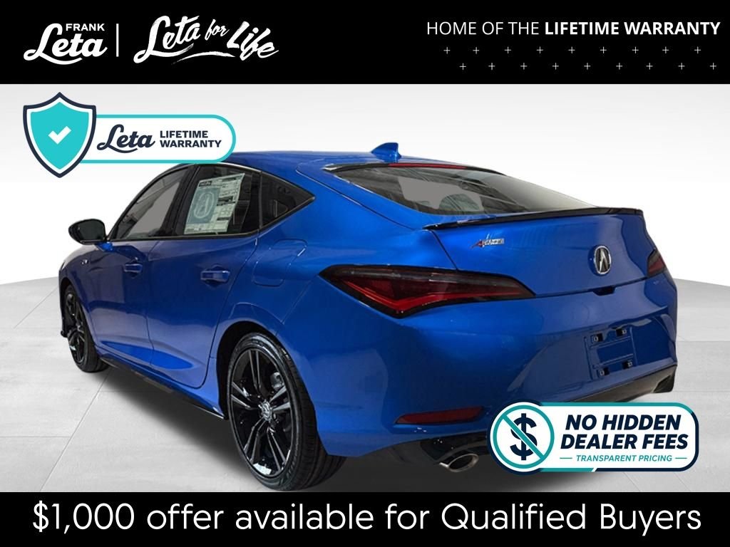 New 2026 Double Apex Blue Pearl Acura w/A-Spec Package image 6
