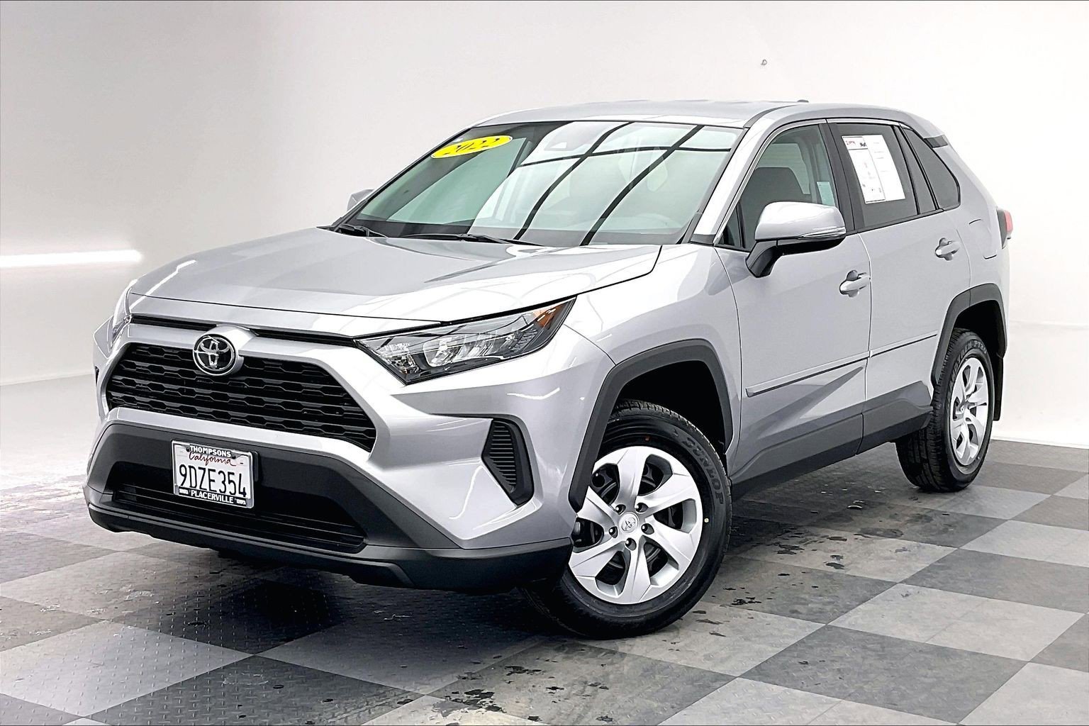 Used 2022 Silver Sky Metallic Toyota LE image 12