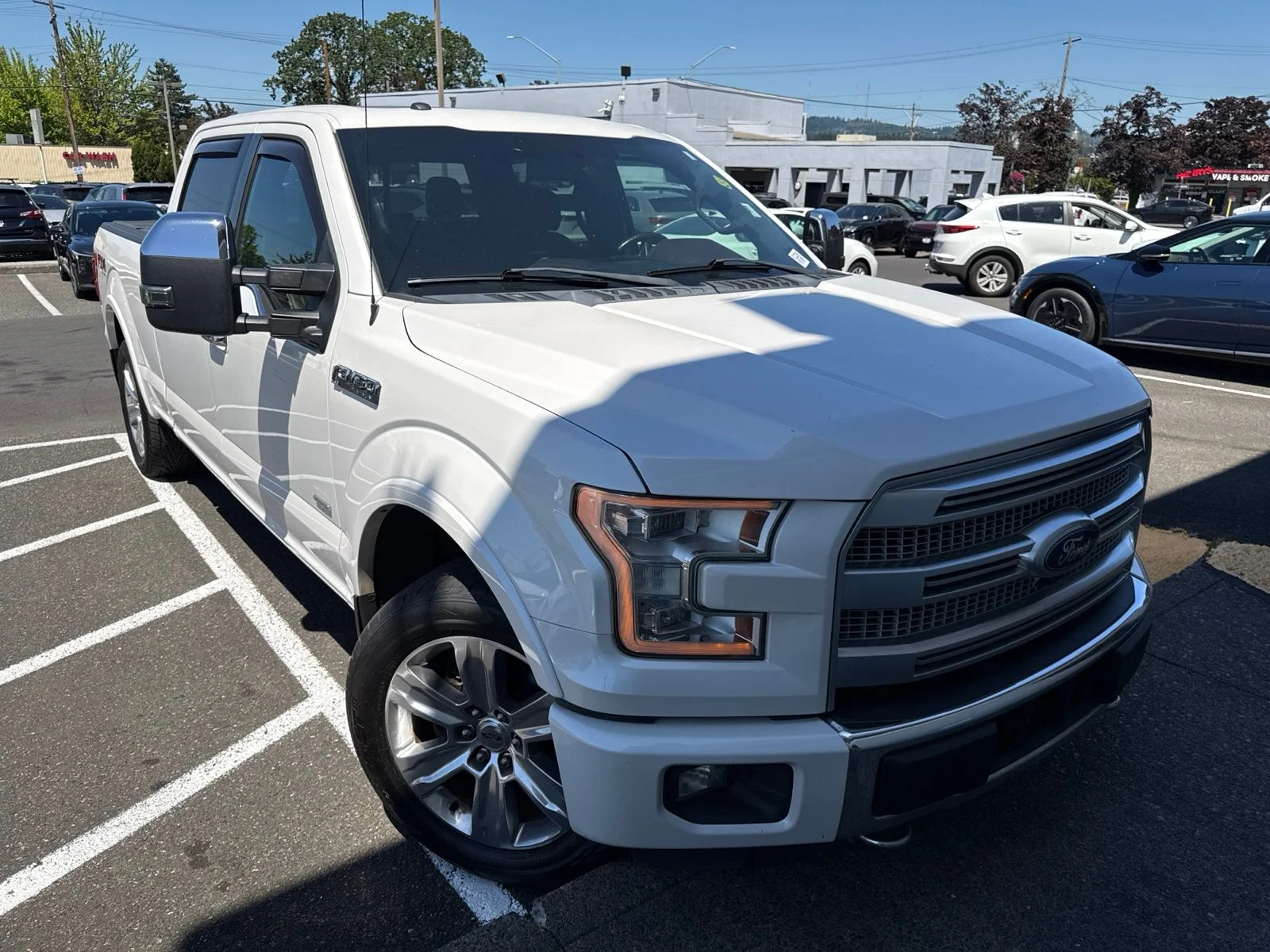 Used 2016 White Ford Platinum image 7