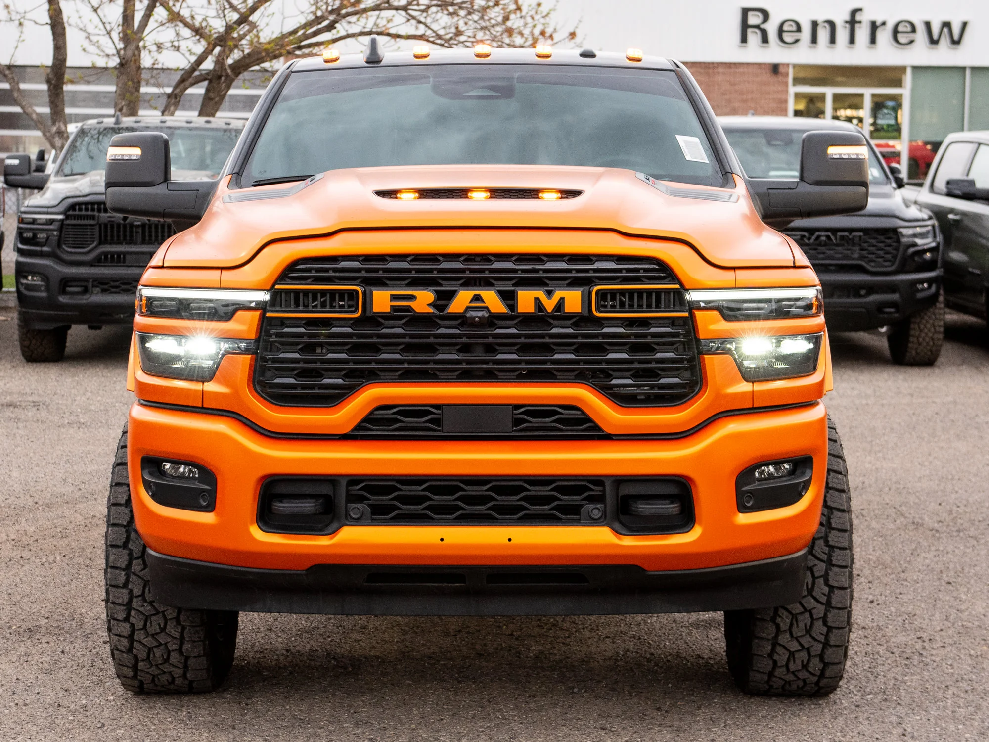 Used 2026 Black RAM Limited* Mega Cab, 2 Inch Lift, 35 Inch Tires, Fuel Wheels image 13