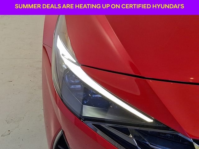 Certified Used 2023 Red Hyundai Limited image 11