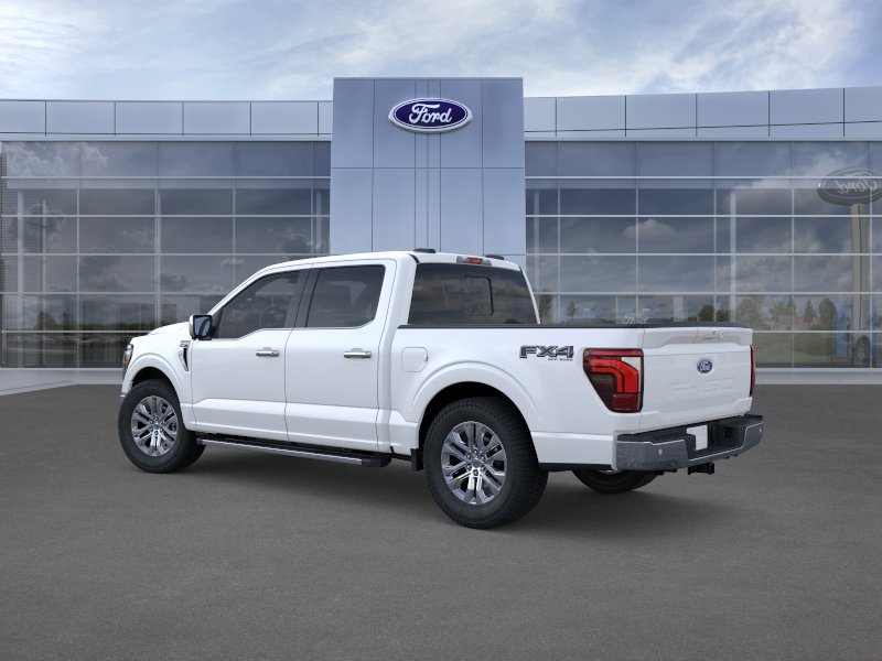 New 2026 Star White Metallic Tri-Coat Ford Lariat® image 4