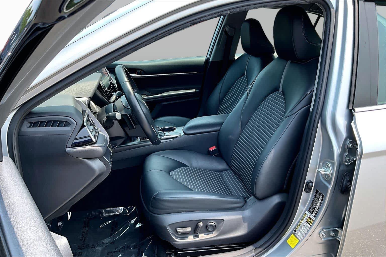 Used 2022 Celestial Silver Metallic Toyota SE image 8
