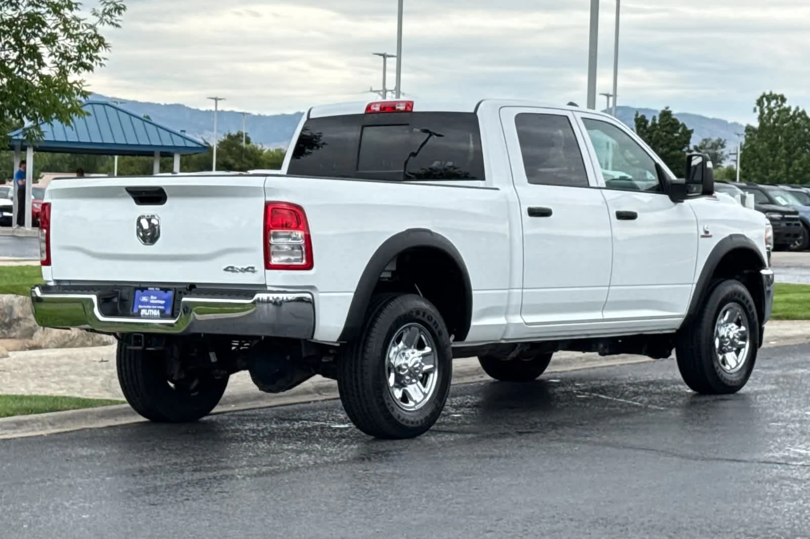 Certified Used 2024 Bright White Clearcoat Ram Tradesman image 2
