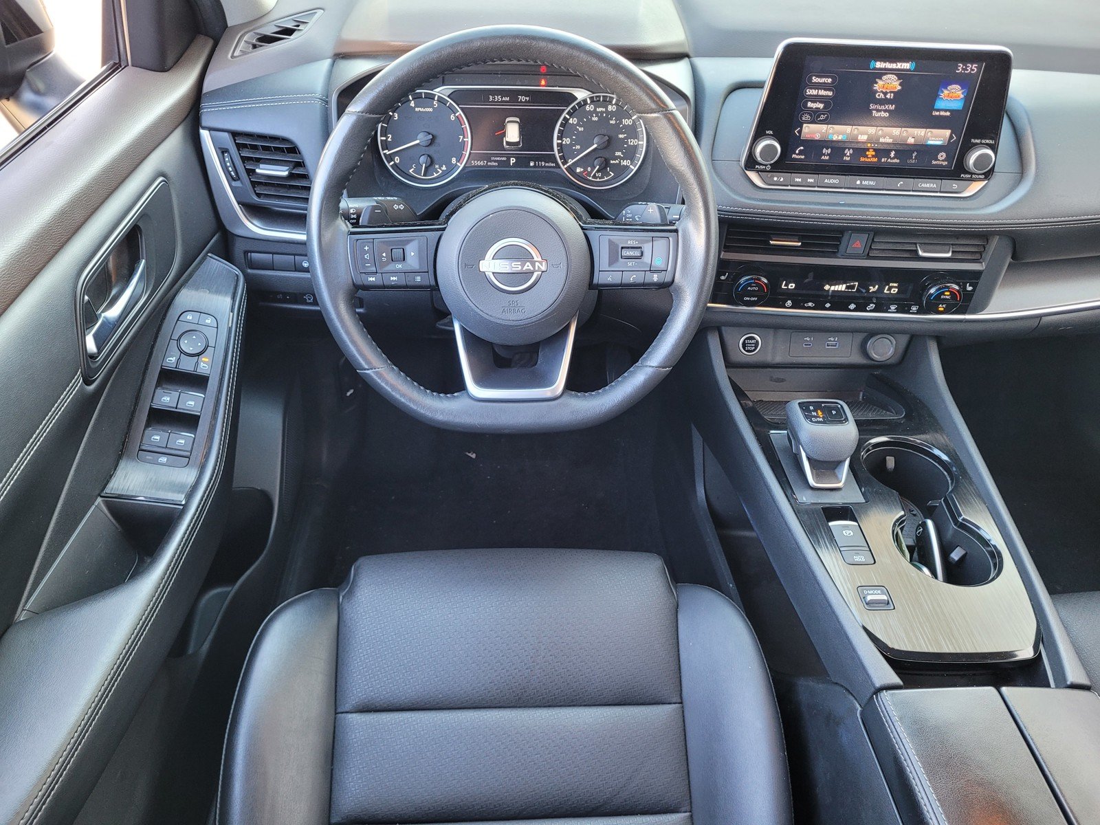 Certified Used 2023 Super Black Nissan SV image 7