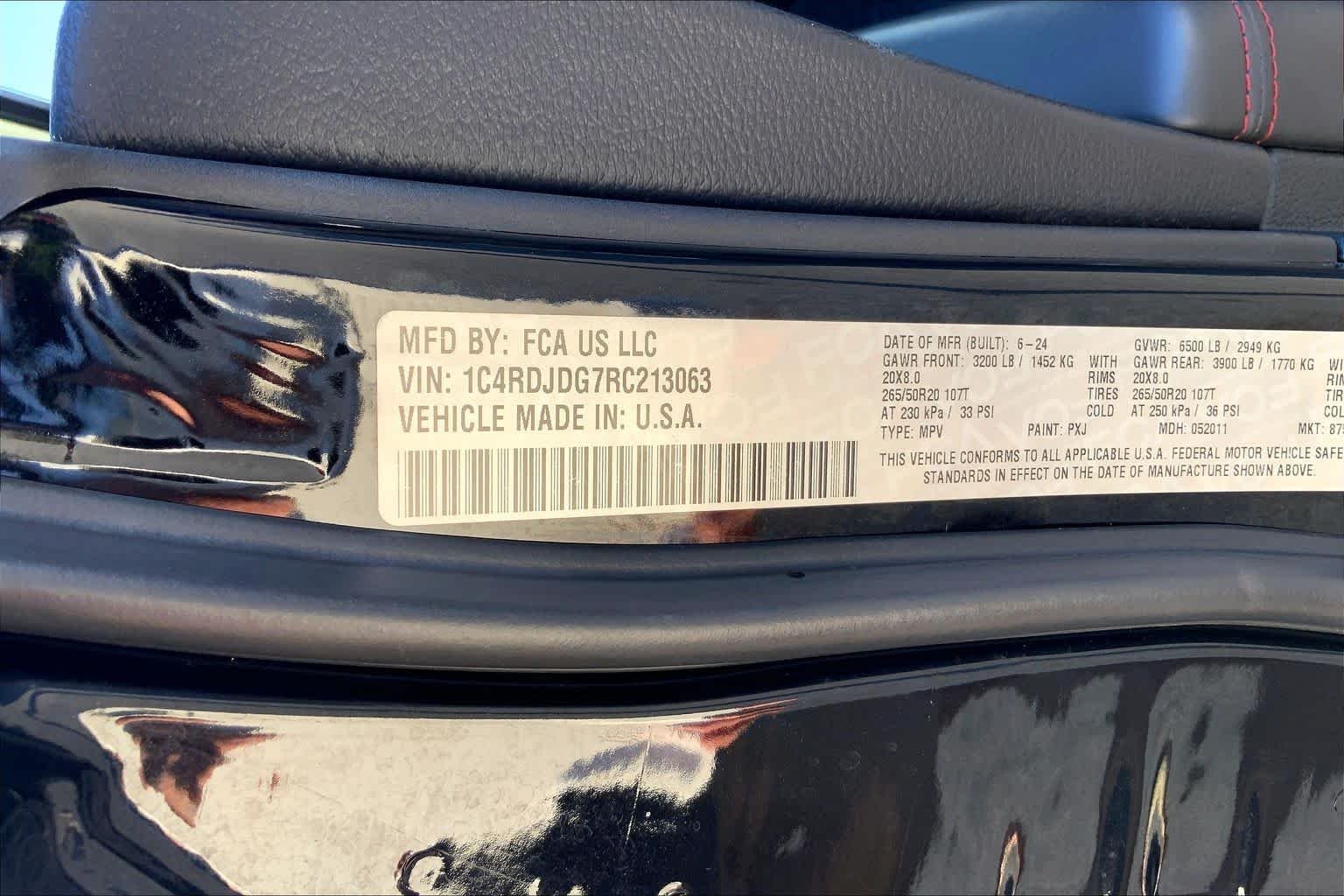 Used 2024 DB Black Clearcoat Dodge GT Plus image 31