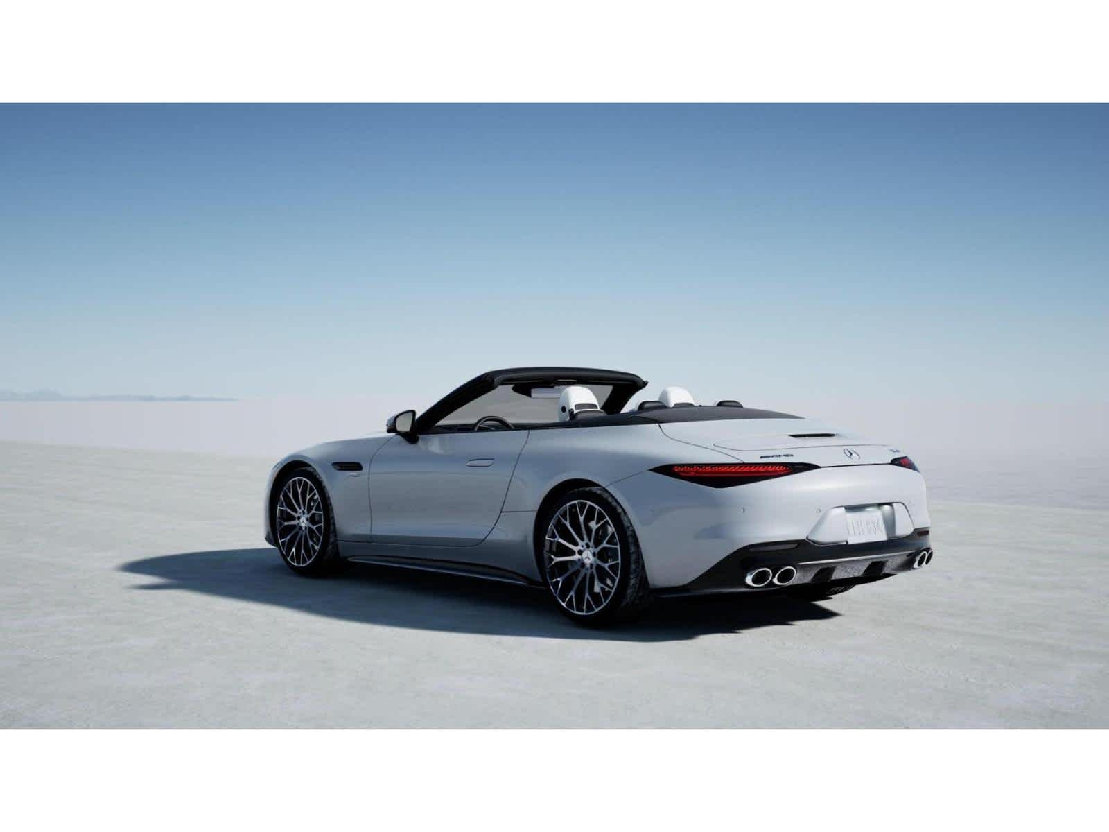New 2027 MANUFAKTUR Moonlight White Metallic Mercedes-Benz AMG® SL 43 Roadster image 28