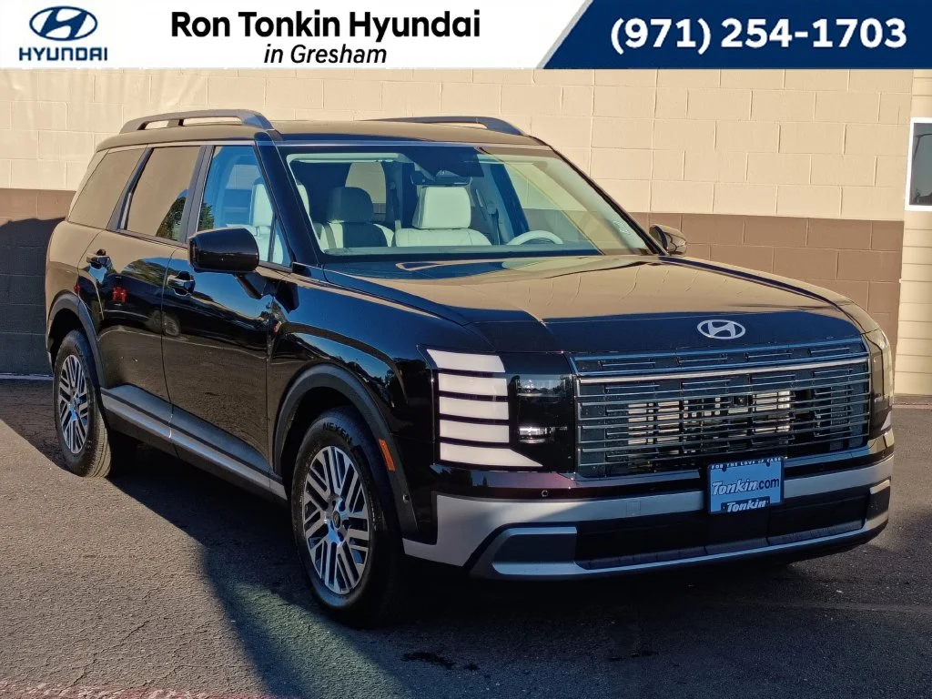 Used 2026 Galaxy Maroon Pearl Hyundai SEL Premium image 1