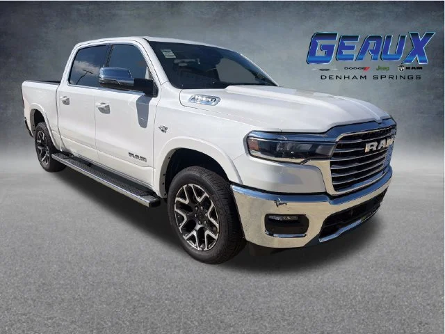 New 2027 Ivory White Tri-Coat Pearl-Coat Exterior Paint RAM Laramie image 1
